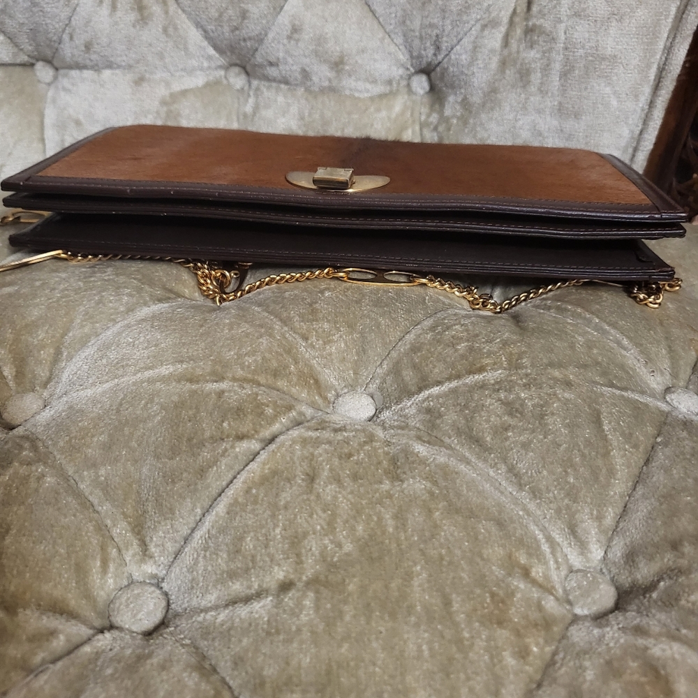 Vintage Real mink Hair chained shoulder bag - Picture 8 of 8